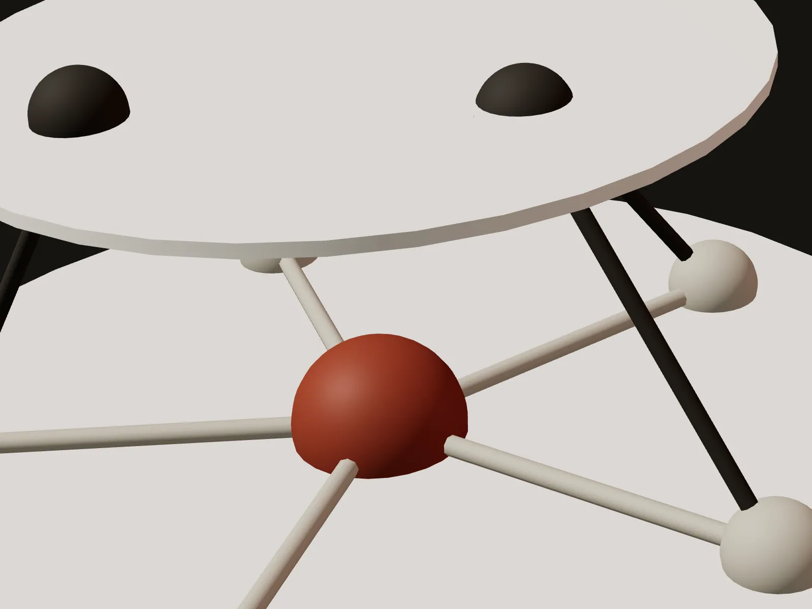 Macro render of the social network form